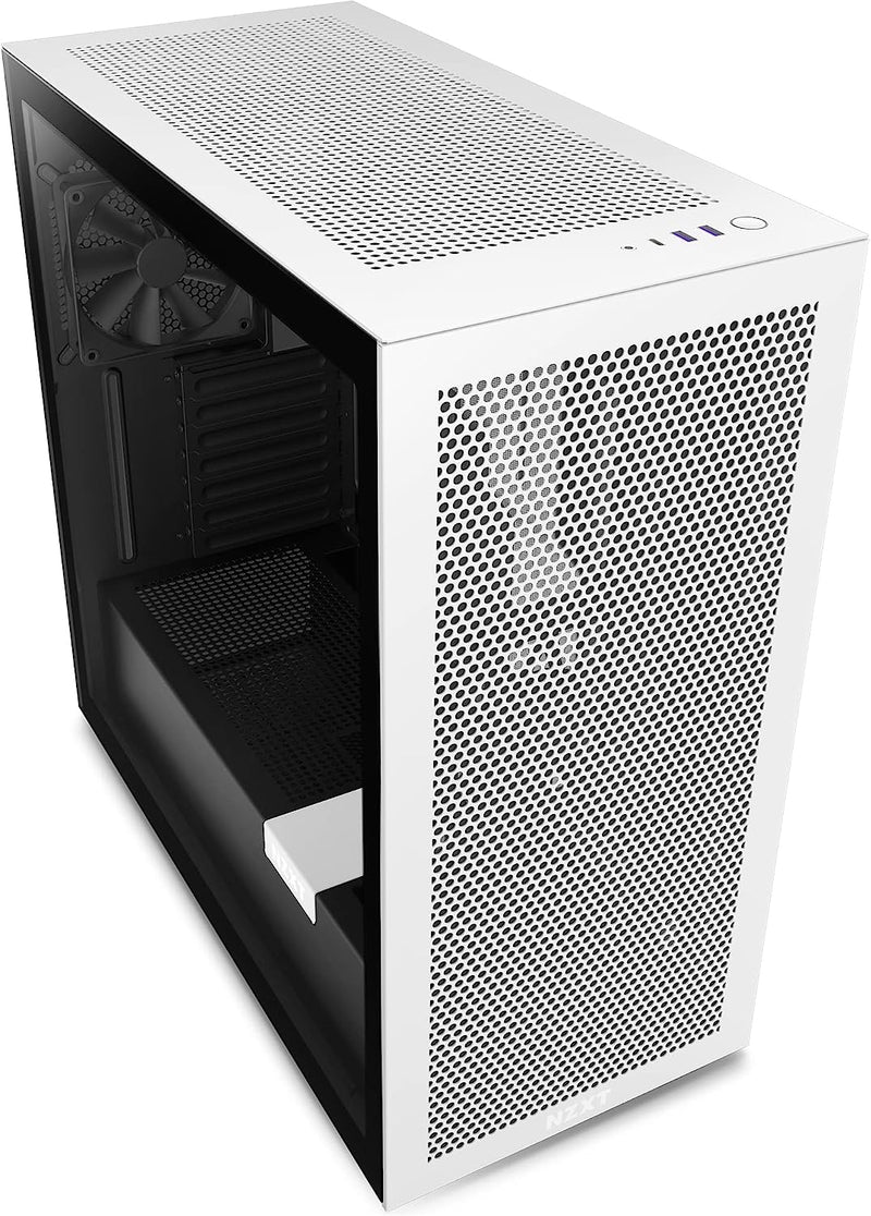 NZXT CM-H71FG-01  H7 V1 2022 FLOW ATX MID TOWER CASE. BLACK & WHITE