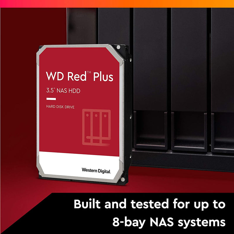 Western Digital WD Red Plus 3.5" 6000 GB Serial ATA III