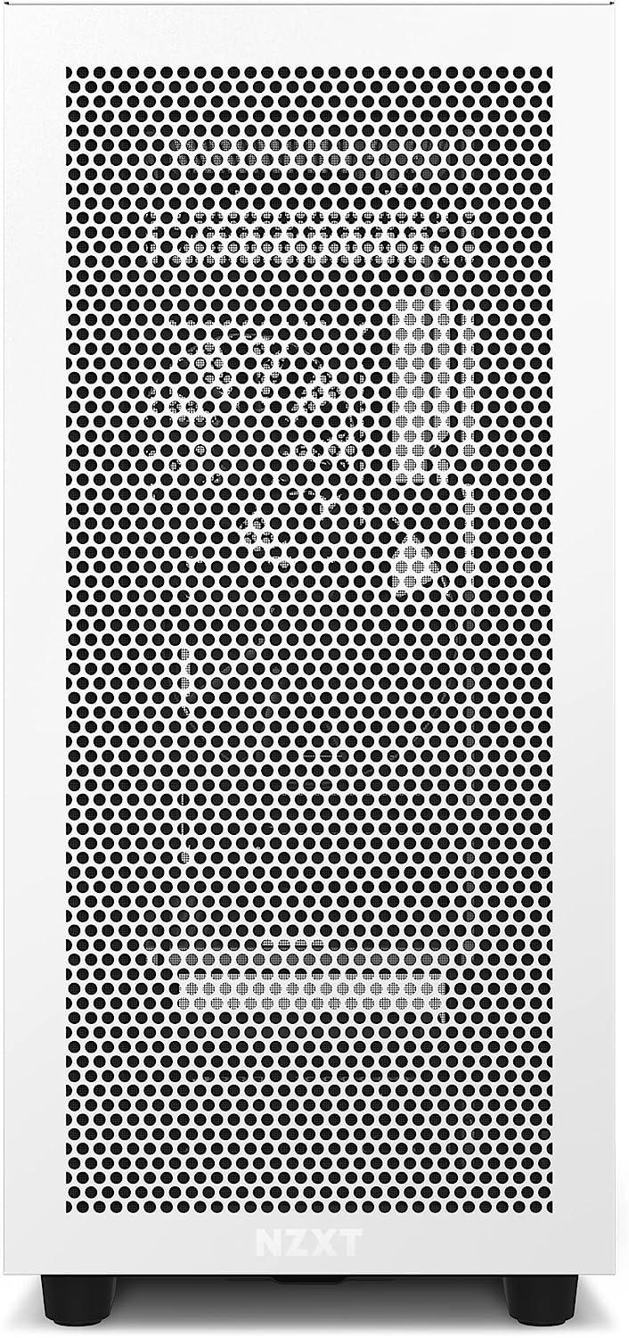 NZXT CM-H71FG-01  H7 V1 2022 FLOW ATX MID TOWER CASE. BLACK & WHITE