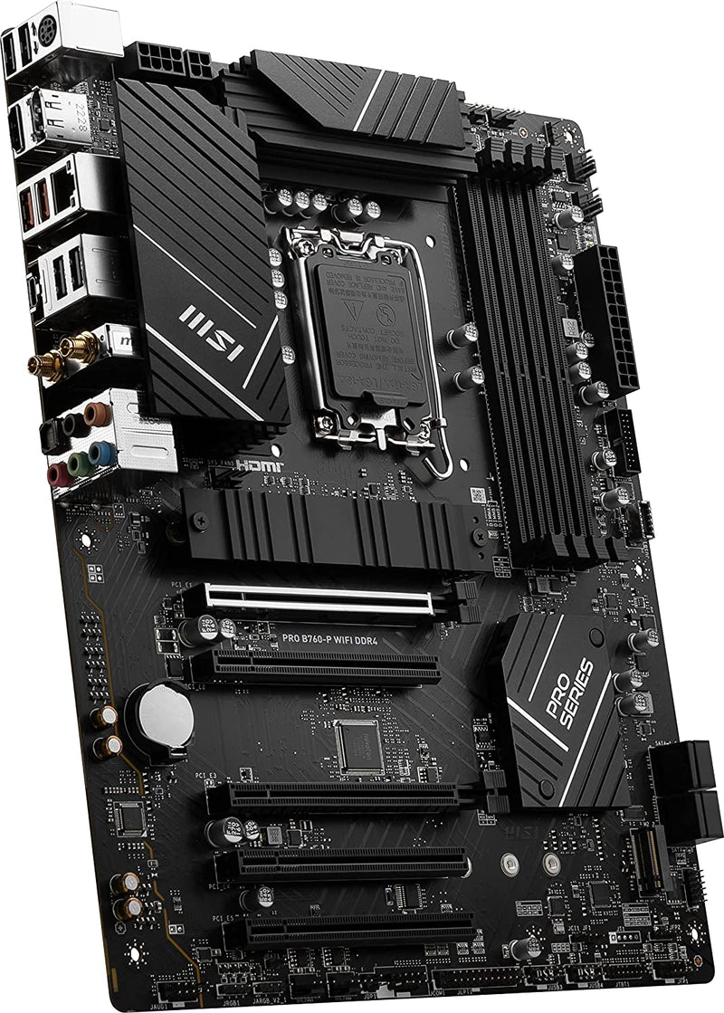 MSI PRO B760-P WIFI DDR4 motherboard LGA 1700 micro ATX