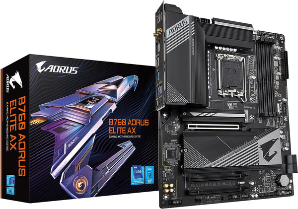 Gigabyte B760 AORUS ELITE AX DD5 LGA1700 ATX Motherboard