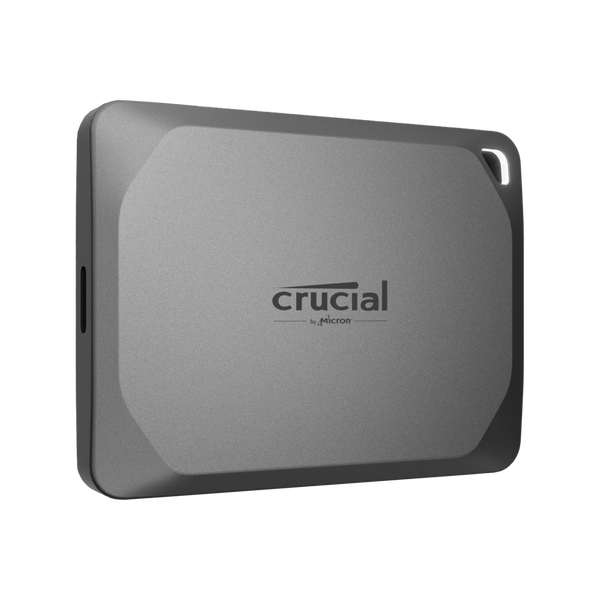 Crucial CT2000X9PROSSD9 X9 Pro 2TB External Portable SSD ~1050MB/s USB-C Durable Rugged Shock Drop Water Dush Sand Proof for PC MAC PS5 Xbox Android iPad Pro