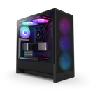NZXT CC-H52FB-R1 H5 FLOW RGB 2024 ATX MID WITH RGB FANS. 1*360mm RGB Fan and 1*120mm Case Fan included, Black