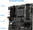 MSI B550M PRO-VDH WIFI mATX Motherboard, DDR4 PCIe 4.0 M.2 HDMI