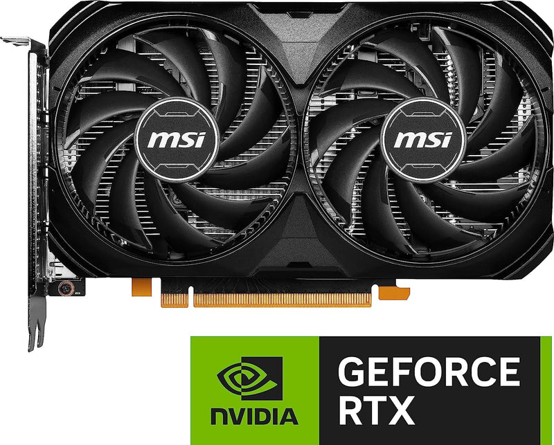 MSI GeForce RTX 4060 VENTUS 2X BLACK 8G OC Graphics Card