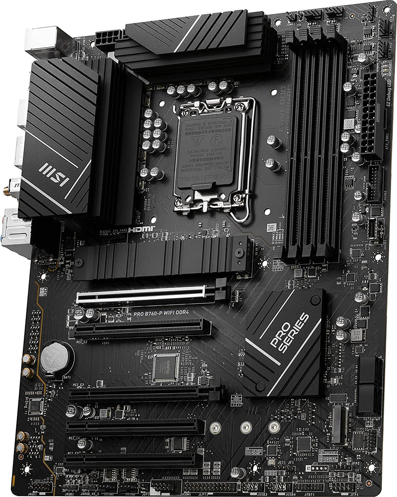 MSI PRO B760-P WIFI DDR4 motherboard LGA 1700 micro ATX