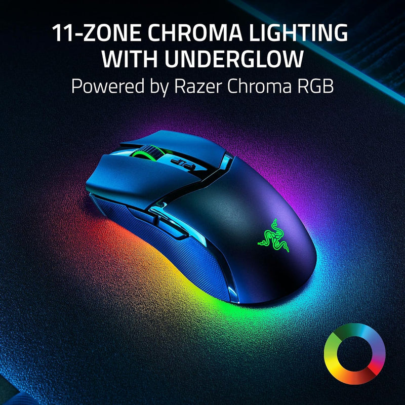 Razer RZ01-04660100-R3A1 Cobra Pro - Ambidextrous Wired/Wireless Gaming Mouse - AP Packaging