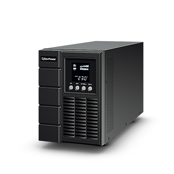 CyberPower OLS1000E Systems Online S (Premium) 1000VA/900W Tower UPS - 3* 12V/7AH - (4) IEC C13 - USB & Serial Port & SNMP Slot (optional RMCARD205)  - 2 Yrs Adv. Replacement WTY