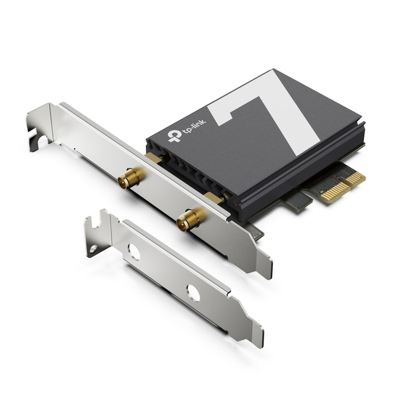 TP-Link Archer TBE550E BE9300 Tri-Band Wi-Fi 7 Bluetooth PCI Express Adapter