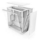 NZXT CM-H72FW-R1 H7 FLOW RGB 2024 MID-TOWER ATX CASE-ALL WHITE