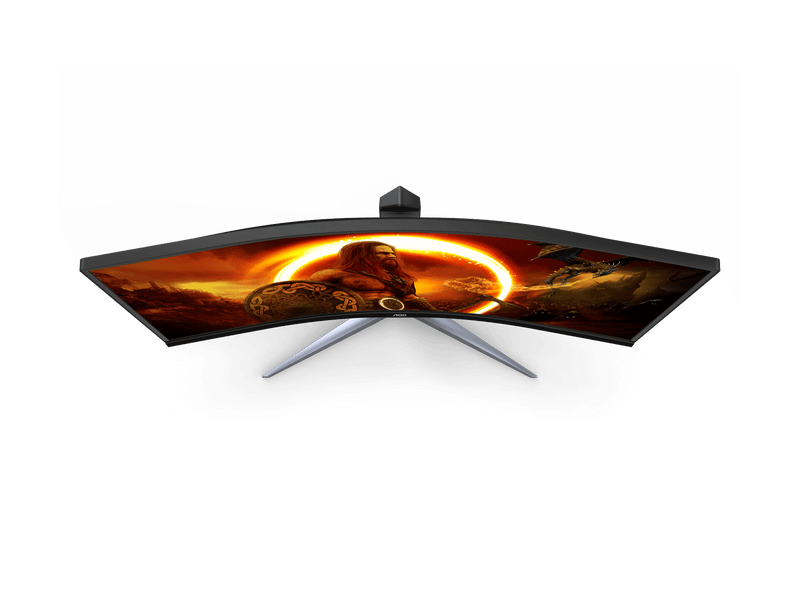 AOC CU34G2XP 34" WQHD Curved Gaming Monitor. UltraWide 21:9, 3440 × 1440 (WQHD), AdaptiveSync, HDR 10, 180Hz, 1ms