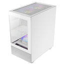 Antec CX200M RGB Elite White, mATX, 270 degrees view, USB 3.0 x 2, Audio I/O Bottom. Mesh front and bottom. Clear Glass View, 5x RGB Fans. White Gaming Case