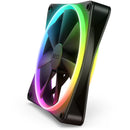 NZXT RF-D14SF-B1 F140RGB Duo - 140mm Dual-sided RGB Fan - Single Pack (Black)