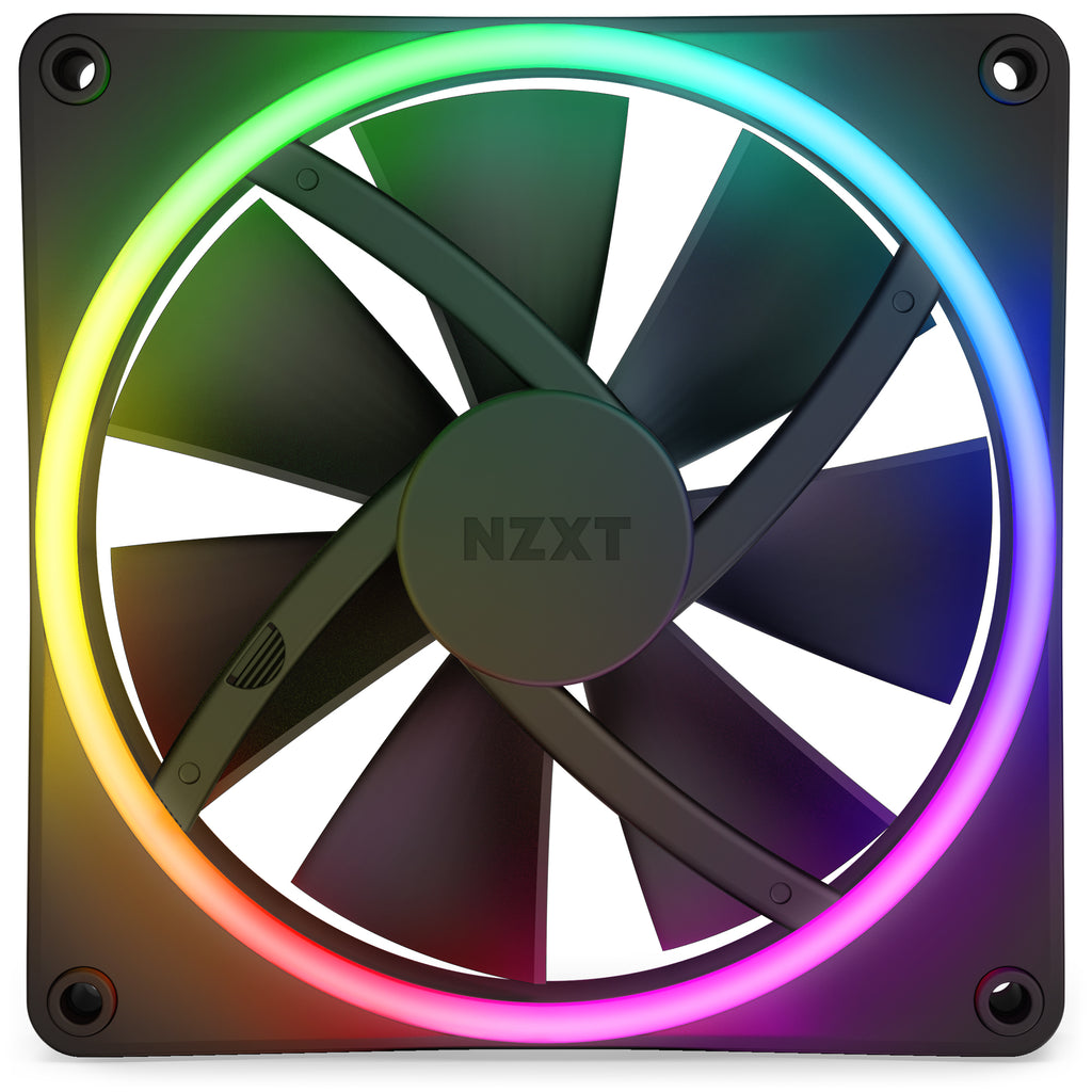 NZXT RF-R12SF-B1 F120RGB - 120mm RGB Fans - Single (Black)