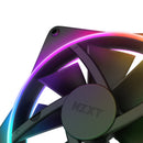 NZXT RF-D14SF-B1 F140RGB Duo - 140mm Dual-sided RGB Fan - Single Pack (Black)