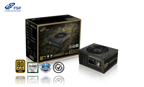 FSP SDA2-550 DAGGER PRO 550W 80+ Gold SFX Power Supply