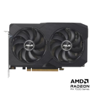 Asus DUAL-RX7600-O8G-V2 AMD Radeon RX7600 Gaming Graphics Card. OC Edition, 8GB GDDR6, 1x HDMI, 3xDP