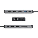 ALOGIC (DUCDDV3) DV3 USB-C 12-in-1 Mini Dock