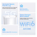 TP-Link Deco X50-5G(1-pack) 5G AX3000 Whole Home Mesh WiFi 6 Gateway