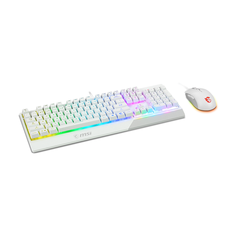 MSI VIGOR GK30 COMBO WHITE Gaming Keyboard and Mouse Combo