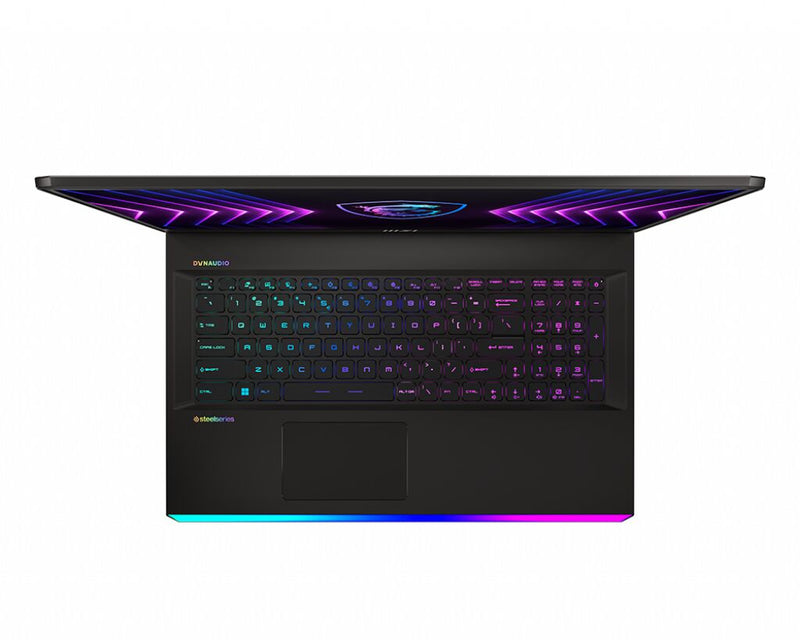 MSI Gaming GE77 HX 12UHS-048AU Raider i9-12900HX Notebook 43.9 cm (17.3") 4K Ultra HD Intel® Core™ i9 32 GB DDR5-SDRAM 2000 GB SSD NVIDIA GeForce RTX 3080 Ti Wi-Fi 6E (802.11ax) Windows 11 Pro Black