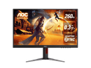 AOC Q27G4Z 27" 260Hz Gaming Monitor. 2560 × 1440 (QHD), Fast IPS, 260Hz, 0.3ms, Adaptive Sync, DisplayHDR 400