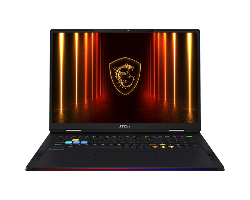 MSI Raider 18 HX AI A2XWJG-243AU Gaming Laptop. Intel Ultra 9 285HX, NVIDIA RTX 5090 GDDR7 24GB, 18in 16:10 UHD MiniLED 120Hz, DDR5 32GB*2 2TB Gen5 SSD + 2TB Gen4 SSD, Windows11 Pro, 2 YRS