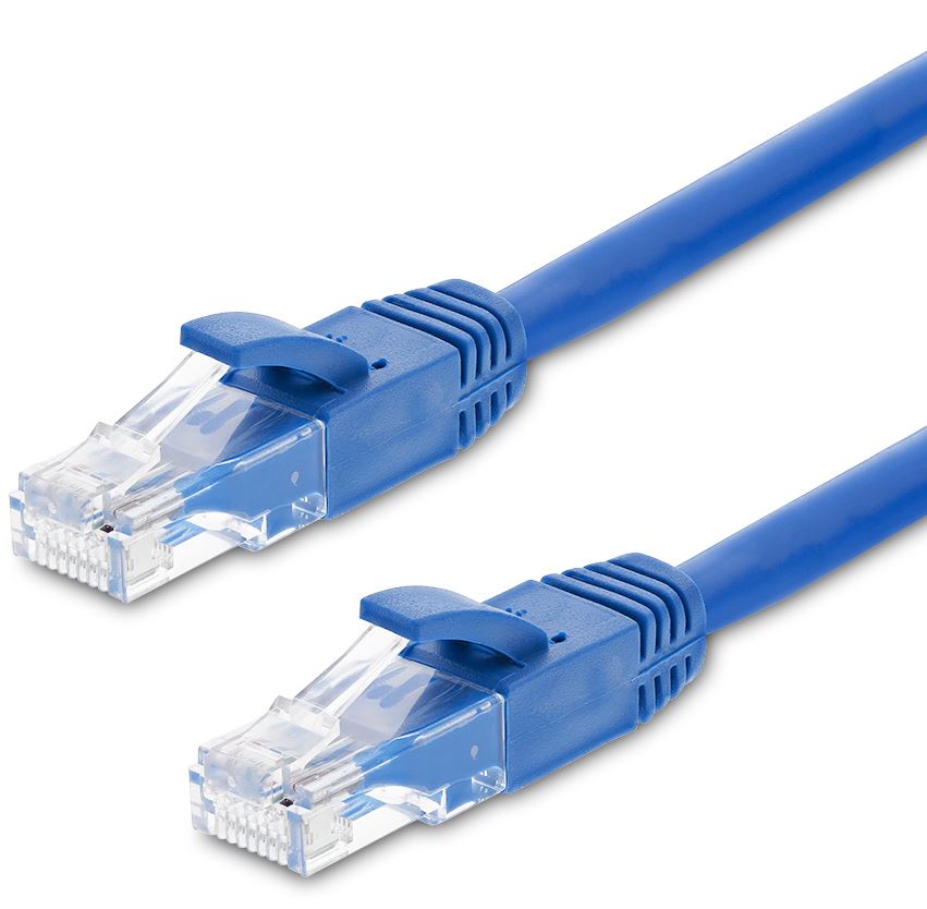 Astrotek AT-RJ45BLU6-0.5M CAT6 Cable 0.5m/50cm - Blue Color Premium RJ45 Ethernet Network LAN UTP Patch Cord 26AWG