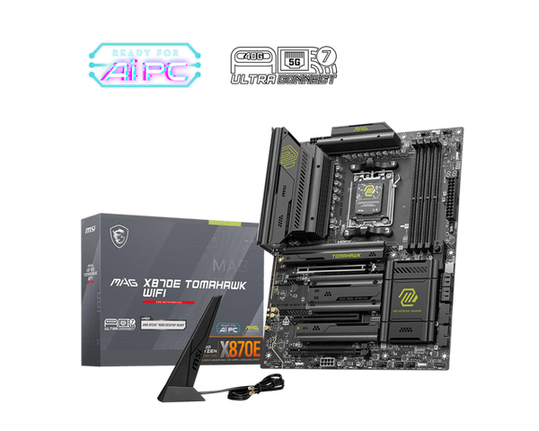 MSI MAG X870E TOMAHAWK WIFI AM5 Gaming Motherboard