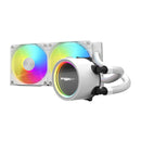 FSP AE24-W High-Performance ARGB CPU 240mm AIO Liquid Cooler. White