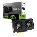 Asus DUAL-RTX5050-O8G Dual GeForce RTX 5050 8GB GDDR6 OC Edition Gaming Graphics Card