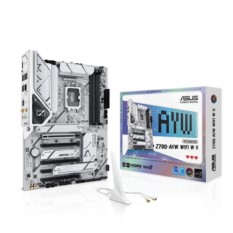 Asus Z790-AYW WIFI W II Intel LGA1700 DDR5 ATX Motherboard