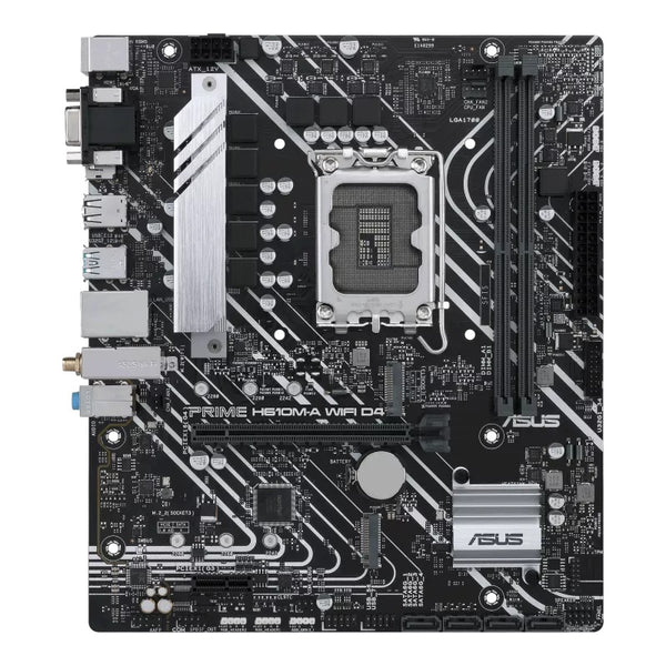Asus PRIME H610M-A WIFI D4-CSM-SI Intel LGA1700 DDR4 Motherboard. OEM Pack
