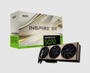 MSI GeForce RTX 5070 12G INSPIRE 3X OC Gaming Graphics Card