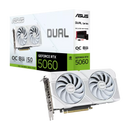 Asus DUAL-RTX5060-O8G-WHITE Dual GeForce RTX™ 5060 White OC Edition 8GB GDDR7 Gaming Graphics Card. White