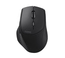 Rapoo MT550L Multi-Mode 1600 DPI Wireless Ergonomic Optical Mouse. Bluetooth, 2.4 GHz, Black