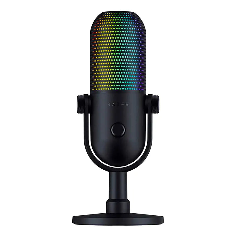 Razer RZ19-05060100-R3M1 Seiren V3 Chroma - RGB USB Microphone with Tap-to-Mute - FRML Packaging