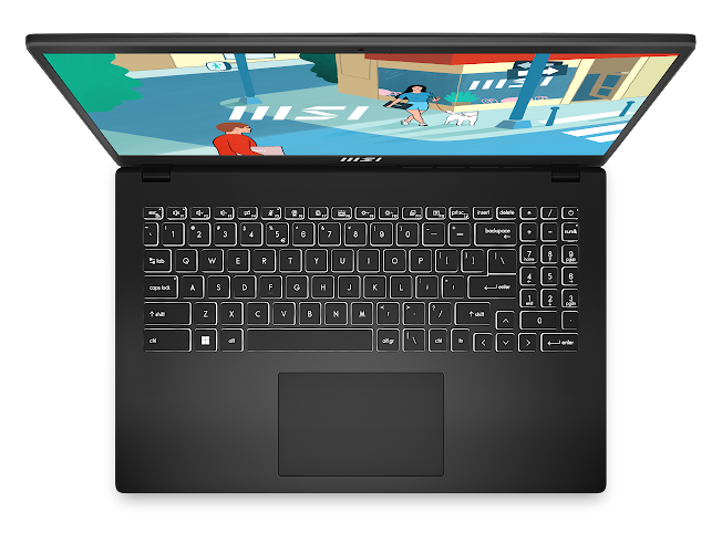 MSI Modern 15 B13M-406AU Business & Productivity Laptop. 15.6" FHD Intel Raptor Lake i7-1355U Onboard DDR4 16GB 1TB SSD Windows11 Home Intel Iris Xe Graphics