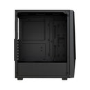FSP CMT195A ATX Tower Gaming Case. ARGB light bar, 4*120 Fan(No RGB)