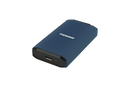 Transcend TS1TESD410C 1TB ESD410 Portable & Rugged SSD.  Dark Blue, USB Type C/Type A, Up to 2,000 MB/s
