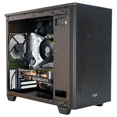 QuantumCrown. Ready To Go Gaming PC (ROC-S04456) i5-14400F, RTX 4060 8GB, 16GB RAM, 1TB SSD, Win 11 Home, 3Y Warranty
