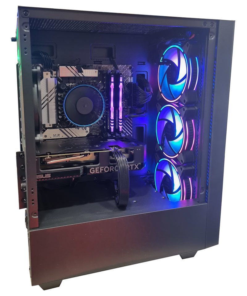Ready To Go Gaming PC (OP-S02635) i5-13400F, RTX 4060 8GB, 16GB RAM, 1TB SSD, WIN 11, 3Y Warranty