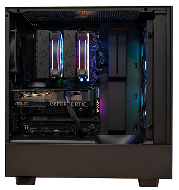 ZenithTech. Ready To Go Gaming PC (ROC-S05065) i7-14700F, RTX4070 SUPER 12GB, 32GB RAM, 2TB SSD, Win 11 Home, 3Y Warranty