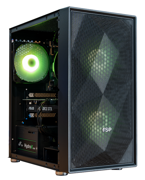 CorePulse. Ready To Go Gaming PC (ROC-S04998) AMD R5-5600, GTX 1650 4GB, 16GB RAM, 1TB SSD, Win 11 Home, 3Y Warranty