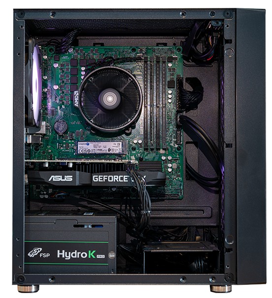 CorePulse. Ready To Go Gaming PC (ROC-S04998) AMD R5-5600, GTX 1650 4GB, 16GB RAM, 1TB SSD, Win 11 Home, 3Y Warranty