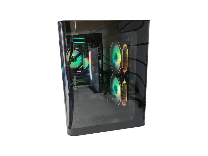 QuantumCrown. Ready To Go Gaming PC (CAN-S05292) Ryzen 5 7600, RTX 4060Ti 8GB, 32GB RAM, 2TB SSD, WIN 11 HOME, 3Y Warranty