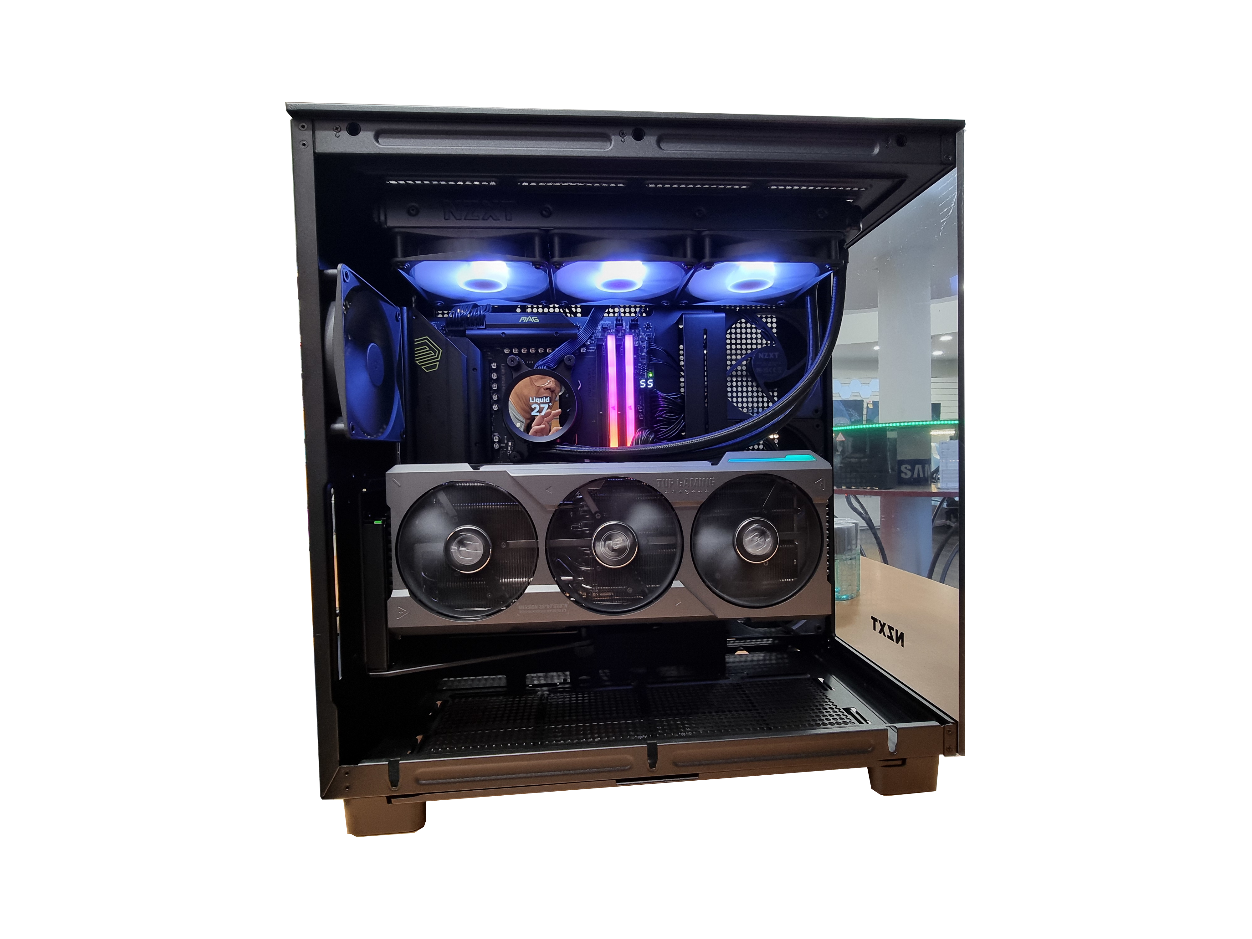 ZenithTech Ready To Go Gaming PC (OP-S05288) R9-7900X3D, RTX 4080 Super 16G, 64GB RAM, 2TB SSD, WIN11 Pro, 3Y Warranty