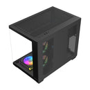 FSP S342-BA Micro-ATX Gaming Case. Black