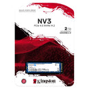 Kingston SNV3S/2000G NV3 2TB M.2 NVMe PCIe Gen4 SSD. Up to 6,000MB/s read, 4,000MB/s write