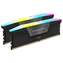 Corsair CMH32GX5M2B6400C36 VENGEANCE RGB DDR5 32GB (2 x 16GB) Gaming RAM. 6400MHz CL36-48-48-104 1.35V Intel XMP - Black